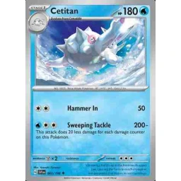 Scarlet & Violet - 060/198 - Cetitan - Reverse Holo