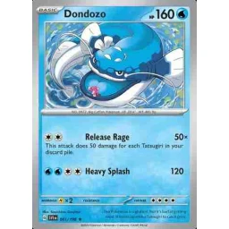 Scarlet & Violet - 061/198 - Dondozo - Holo Rare
