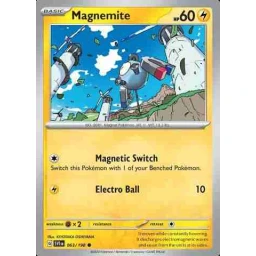 Scarlet & Violet - 063/198 - Magnemite - Reverse Holo