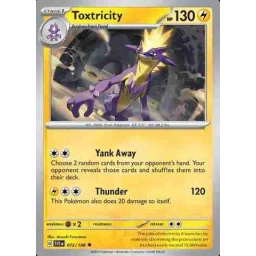 Scarlet & Violet - 072/198 - Toxtricity - Reverse Holo