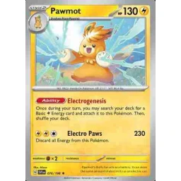 Scarlet & Violet - 076/198 - Pawmot - Holo Rare