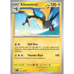Scarlet & Violet - 079/198 - Kilowattrel - Reverse Holo