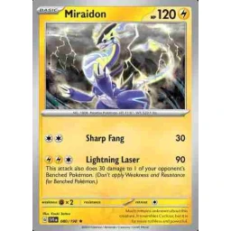Scarlet & Violet - 080/198 - Miraidon - Holo Rare