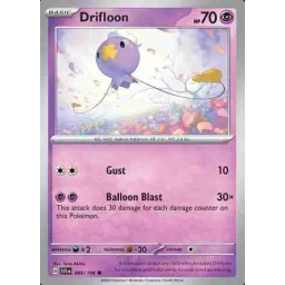 Scarlet & Violet - 089/198 - Drifloon - Reverse Holo