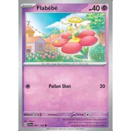 Scarlet & Violet - 091/198 - Flabébé - Reverse Holo