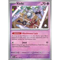 Scarlet & Violet - 096/198 - Klefki - Holo Rare