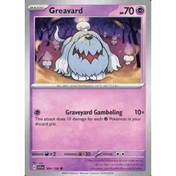 Scarlet & Violet - 104/198 - Greavard - Reverse Holo