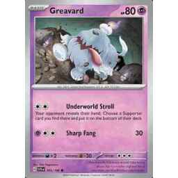 Scarlet & Violet - 105/198 - Greavard - Reverse Holo