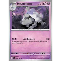 Scarlet & Violet - 106/198 - Houndstone - Holo Rare