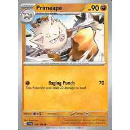 Scarlet & Violet - 108/198 - Primeape - Reverse Holo