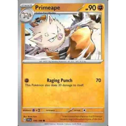 Scarlet & Violet - 108/198 - Primeape - Reverse Holo