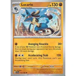 Scarlet & Violet - 114/198 - Lucario