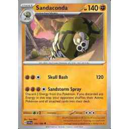 Scarlet & Violet - 120/198 - Sandaconda - Reverse Holo