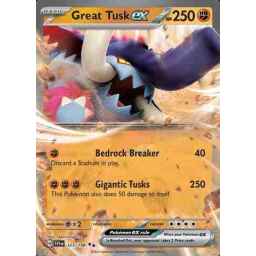 Scarlet & Violet - 123/198 - Great Tusk ex