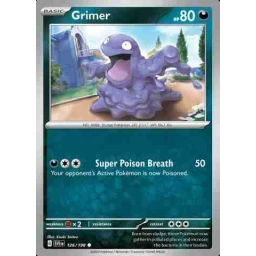 Scarlet & Violet - 126/198 - Grimer - Reverse Holo