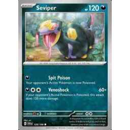 Scarlet & Violet - 128/198 - Seviper - Reverse Holo