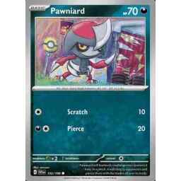 Scarlet & Violet - 132/198 - Pawniard - Reverse Holo