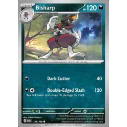 Scarlet & Violet - 133/198 - Bisharp - Reverse Holo