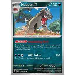 Scarlet & Violet - 137/198 - Mabosstiff - Reverse Holo