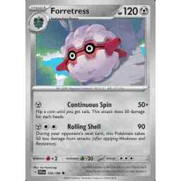 Scarlet & Violet - 139/198 - Forretress - Reverse Holo