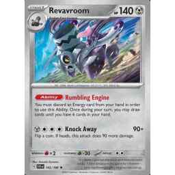 Scarlet & Violet - 142/198 - Revavroom - Holo Rare