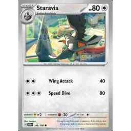 Scarlet & Violet - 149/198 - Staravia - Reverse Holo