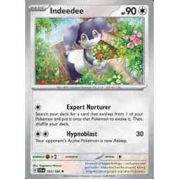 Scarlet & Violet - 153/198 - Indeedee - Holo Rare