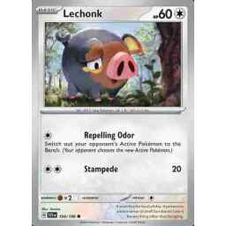 Scarlet & Violet - 154/198 - Lechonk - Reverse Holo