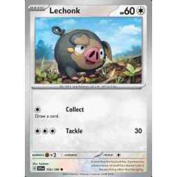 Scarlet & Violet - 155/198 - Lechonk - Reverse Holo