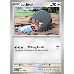 Scarlet & Violet - 156/198 - Lechonk - Reverse Holo