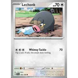 Scarlet & Violet - 156/198 - Lechonk - Reverse Holo
