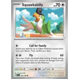 Scarlet & Violet - 162/198 - Squawkabilly - Reverse Holo