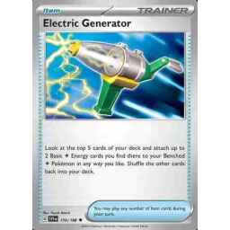 Scarlet & Violet - 170/198 - Electric Generator