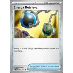 Scarlet & Violet - 171/198 - Energy Retrieval - Reverse Holo