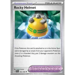 Scarlet & Violet - 193/198 - Rocky Helmet - Reverse Holo