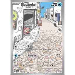 Scarlet & Violet - 204/198 - Slowpoke