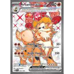 Scarlet & Violet - 224/198 - Arcanine ex
