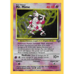 Jungle - 06/64 - Mr. Mime - Holo (Moderately Played)