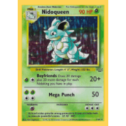 Jungle - 07/64 - Nidoqueen - Holo
