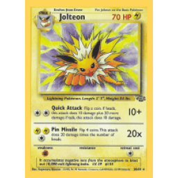 Jungle - 20/64 - Jolteon - Rare (Lightly Played)