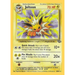 Jungle - 20/64 - Jolteon - Rare (Lightly Played)