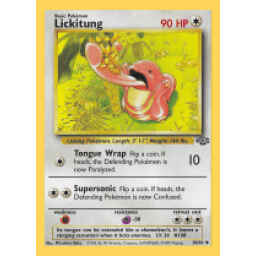 Jungle - 38/64 - Lickitung - 1st Edition