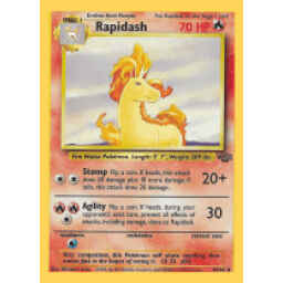 Jungle - 44/64 - Rapidash - 1st Edition