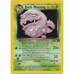 Team Rocket - 14/82 - Dark Weezing - Holo (Lightly Played)