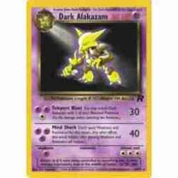 Team Rocket - 18/82 - Dark Alakazam - Rare (Moderately Played)
