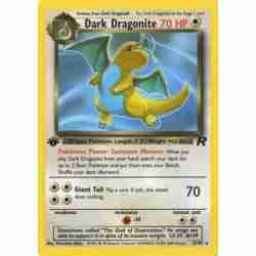 Team Rocket - 22/82 - Dark Dragonite - Rare (Moderately Played)