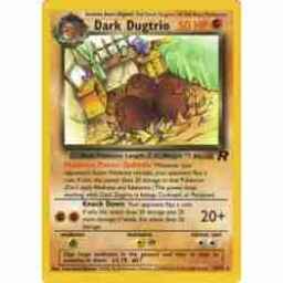 Team Rocket - 23/82 - Dark Dugtrio - Rare (Lightly Played)