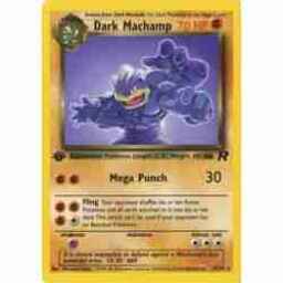 Team Rocket - 27/82 - Dark Machamp - Rare (Moderately Played)