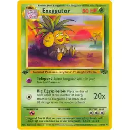Jungle - 35/64 - Exeggutor - 1st Edition