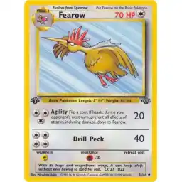 Jungle - 36/64 - Fearow - 1st Edition